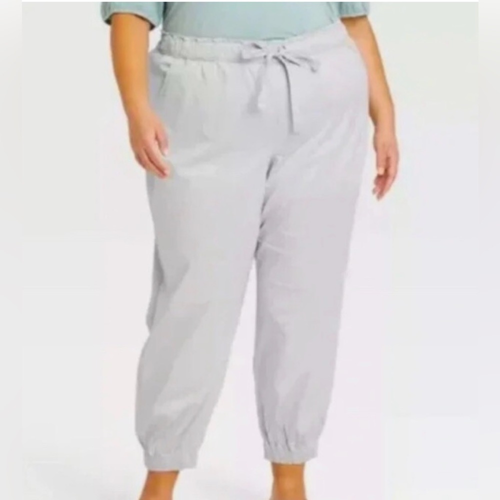 Knox Rose Light Gray Jogger Pants